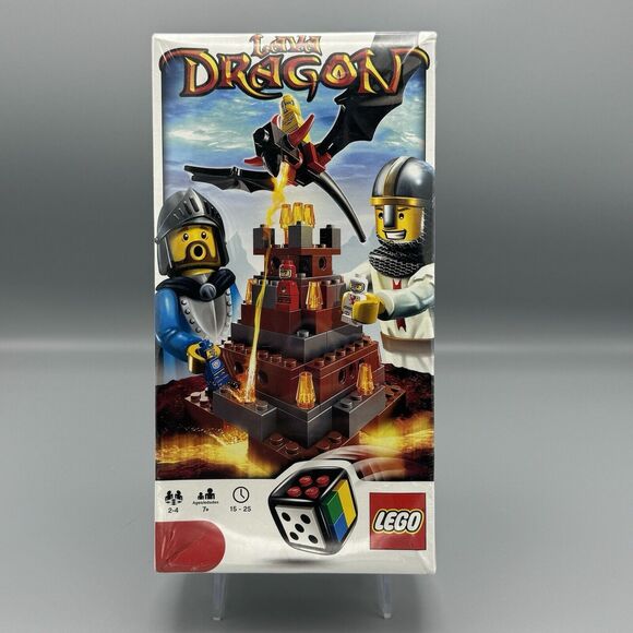 New Factory Sealed LEGO Games Lava Dragon 3838 Building Toys Game 2 to 4 Players - Picture 1 of 13